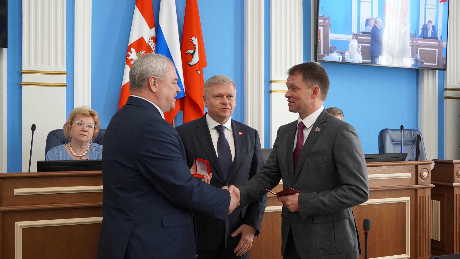 Генерального директора АО «УНИИКМ» наградили Почетным знаком за заслуги перед городом Пермь